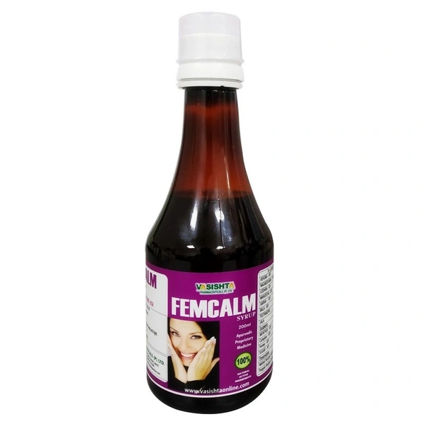 VASISHTA PHARMA Femcalm Syrup - Vasishta - 200Ml