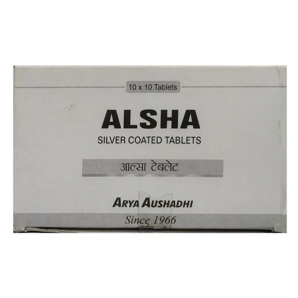 ARYA AUSHADHI Alsha Tablet - Arya Aushadhi - 100 Tablet