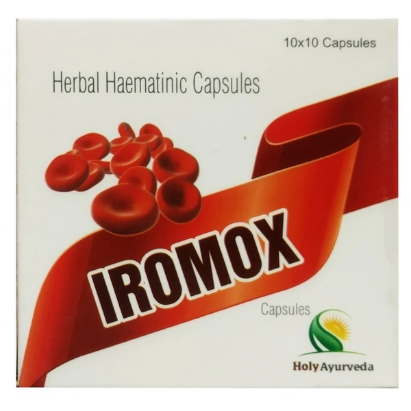 HOLY AYURVEDA Iromox Capsule - Holy  - 10Capsule