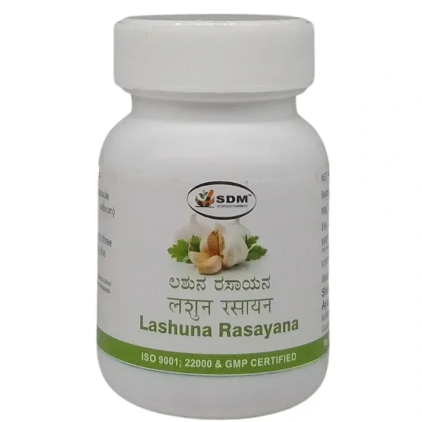 SDM  Lashuna Rasayana Capsule - SDM  - 40Capsule