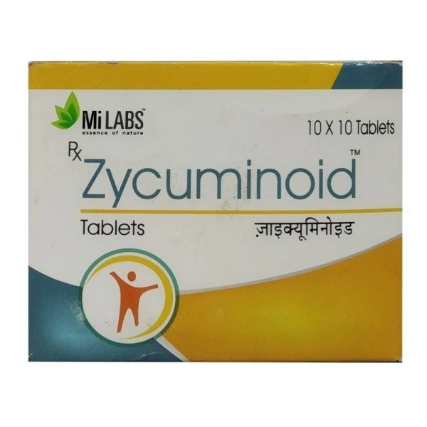 MILAB PVT LTD  Zycuminiod Tablet - Mi - 10Tablets