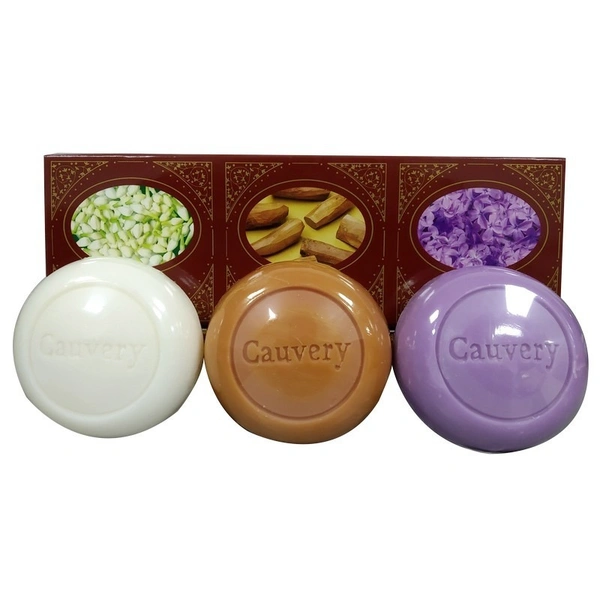 QUALITY SOAP INDUSTRY Cauvery Soap 3 in 1 Combo - Quality - 3