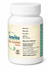 Amrita Nisa Amalaki Tablets Ayurvedic - 90 Tab