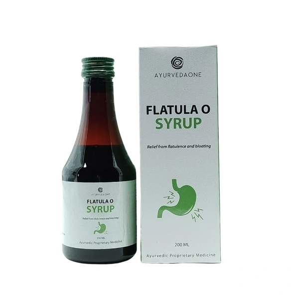 AYURVEDA ONE PVT LTD Flatula O Syrup - Ayurveda One - 200Ml