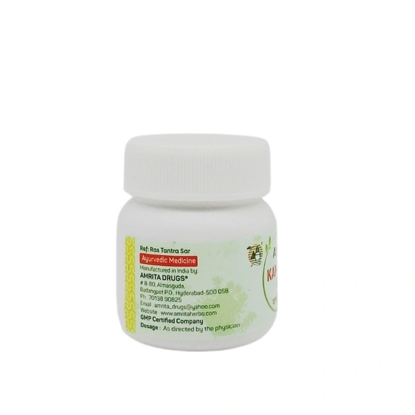 AMRITA DRUGS  Kamadudha Ras - Amrita - 60 Tablet