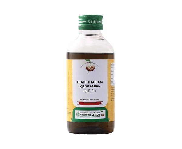 VAIDYARATHNAM Eladi Tail - Vaidyaratnam - 200Ml
