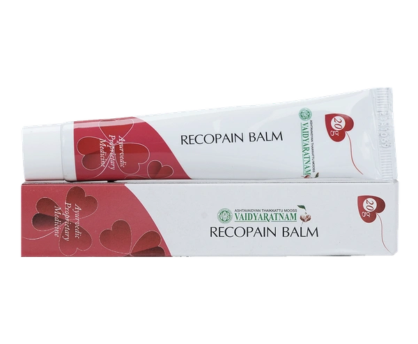 VAIDYARATHNAM Reco Pain Balm - Vaidyaratnam - 20Gm