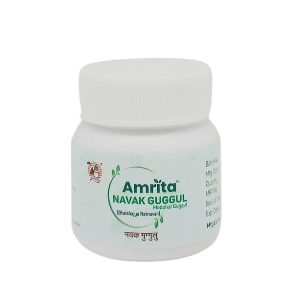 AMRITA DRUGS  Navak Guggul - Amrita - 60 Tablet