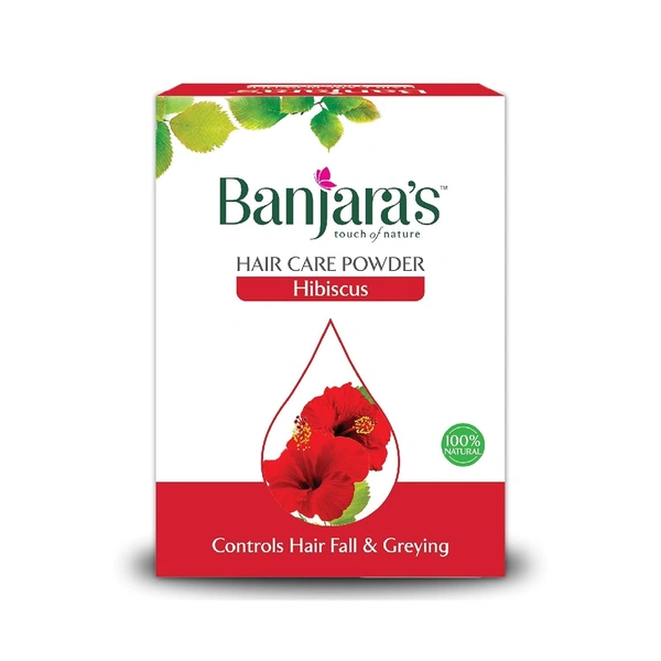 BANJARA'S Hibiscus Hair Care Powder - Banjara - 100gm