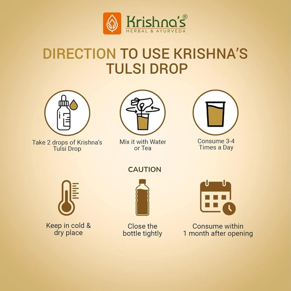 KRISHNA PHARMACY Tulsi Ark - Krishna - 10ML