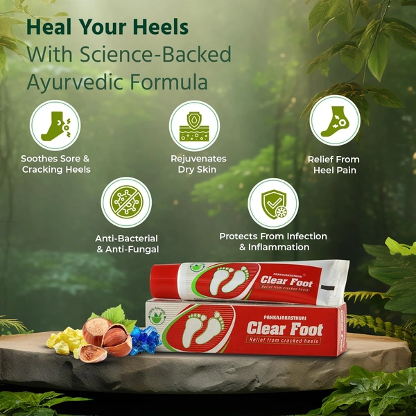 PANKAJA KASTHURI HERBALSg Clear Foot Cream - Pankaja - 25g