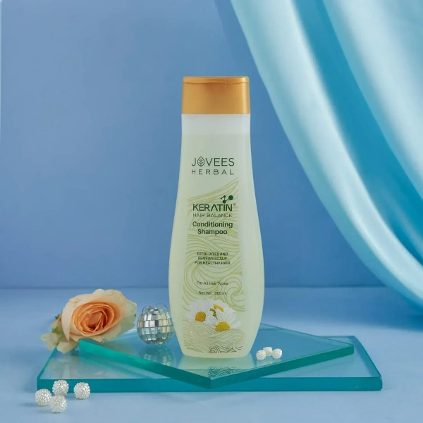 JOVEES HERBAL CARE Keratin Hair Balance Conditioning Shampoo - Jovees - 300ml