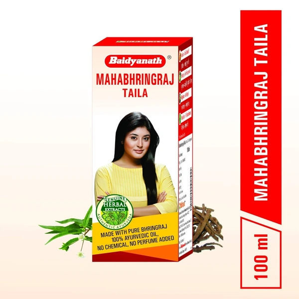 BAIDYANATH   Maha Bhringaraj Tel - Baidyanath - 100Ml