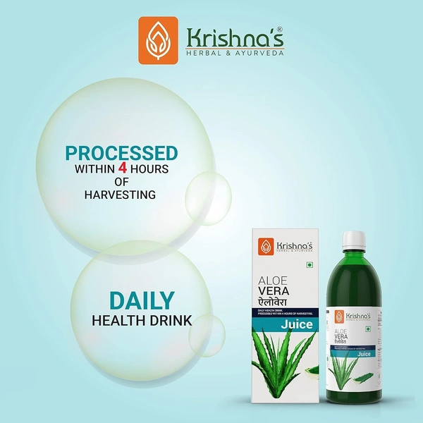 KRISHNA PHARMACY Aloevera Ras - Krishna's - 1Ltr