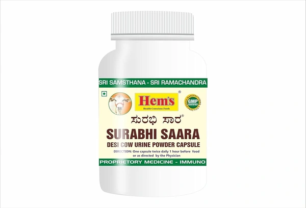 M/S GAJANAN AGRO FOOD Surabhi Saara Capsules - M/S Gajanan - 30Capsules