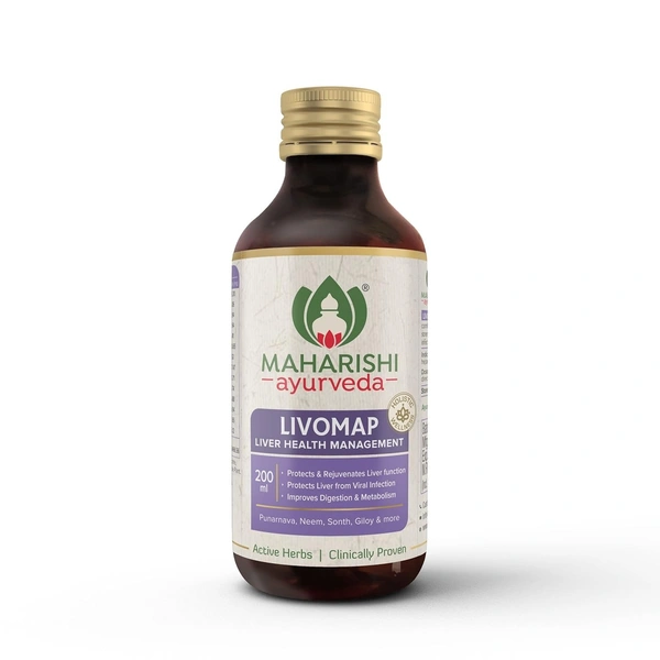 MAHARISHI AYURVEDA  Livomap Syrup - Maharishi - 200ml