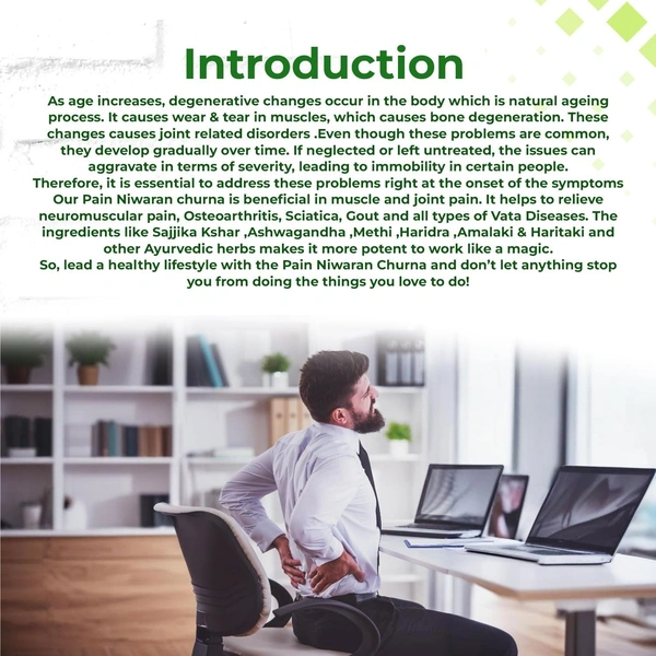 RAJASTHAN HERBALS  Pain Niwaran Churna - Rajasthan - 135gm