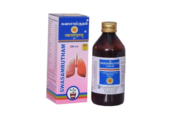 SRI CHAMUNDESHWARI  Swasamrutham Syrup-Chamundeshwari Pharma - 200Ml