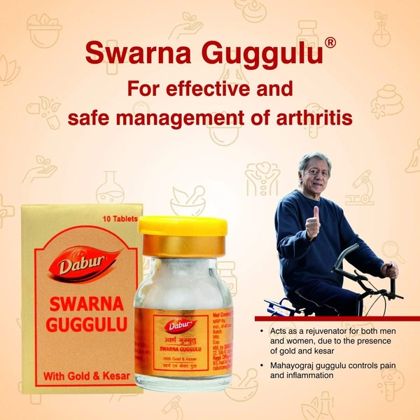DABUR INDIA LIMITED Swarna Guggulu - Dabur  - 10Tablet