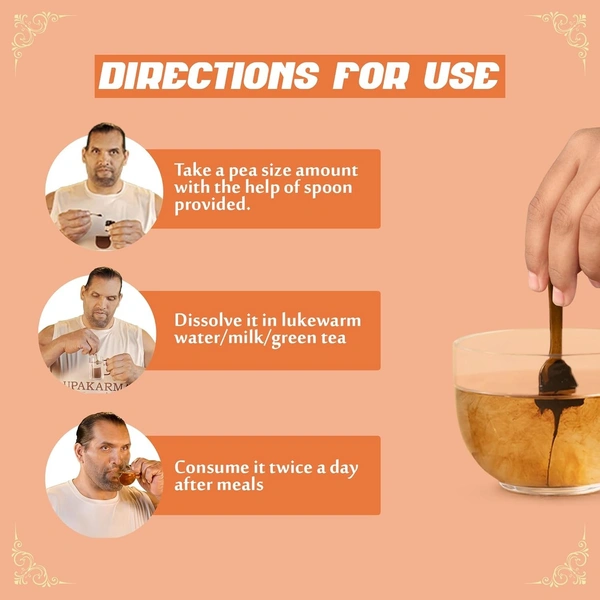 MANKIND PHARMA Pure Shilajit Resin Form With Safed Musli - Upakarma - 20g