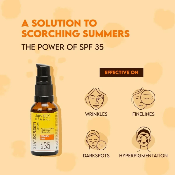 JOVEES HERBAL CARE Sunscreen Face Serum SPF 35 - Jovees - 30ml