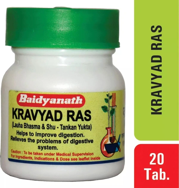 BAIDYANATH  Kravyad Ras - Baidyanath - 20Tablet