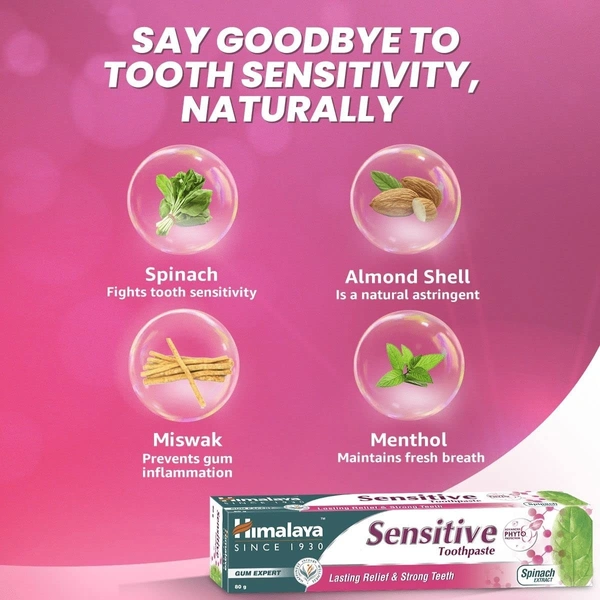 HIMALAYA PHARMACY Sensitive Toothpaste - Himalay - 80g