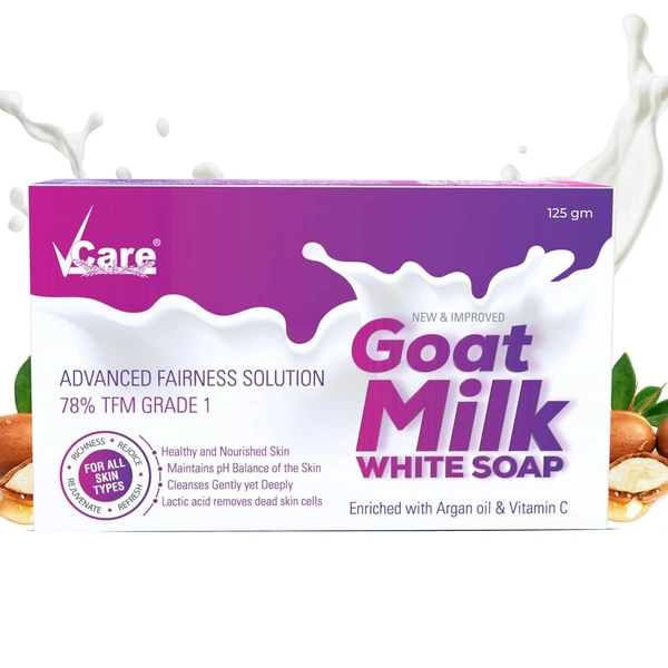 V CARE HERBAL CONCEPTS Goat Milk Soap - V Care - 125Gm