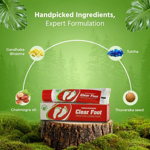 PANKAJA KASTHURI HERBALSg Clear Foot Cream - Pankaja - 25g
