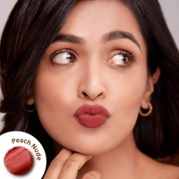 MAMA EARTH Lipstick Moisture Matte Longstay (Peach Nude) - Mama Earth - 2g