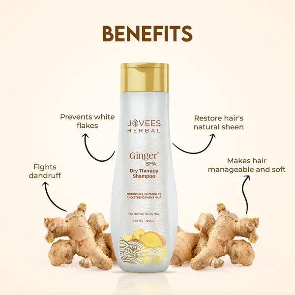 JOVEES HERBAL CARE Ginger Spa Dry Therapy Shampoo - Jovees - 300ml