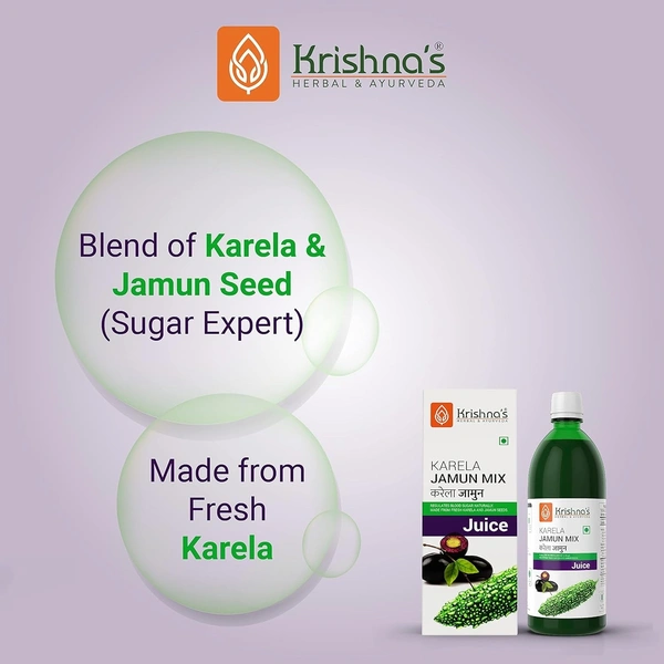 KRISHNA PHARMACY Karela Jamun Mix - Krishna - 1000ml