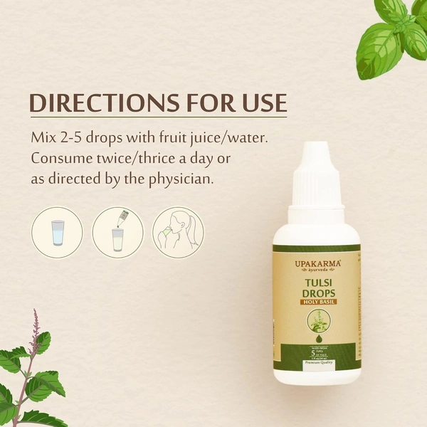 MANKIND PHARMA Ayurveda Tulsi Drop - Upakarma - 30ml