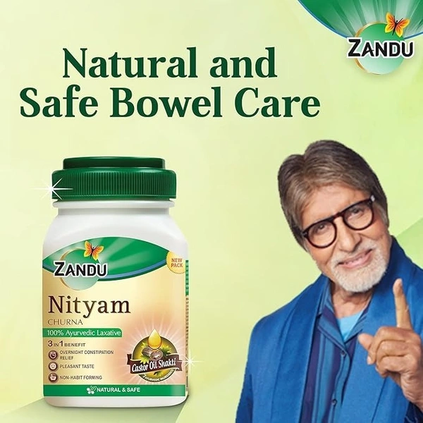 ZANDU PHARMACEUTICAL Nityam Churna - Zandu  - 50Gm