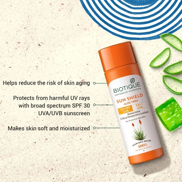 BIOTIQUE Aloevera Spf 30 Lotion - Biotique - 120ml