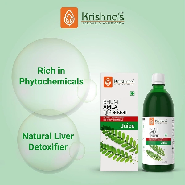 KRISHNA PHARMACY Bhumi Amla Ras - Krishna - 500ml
