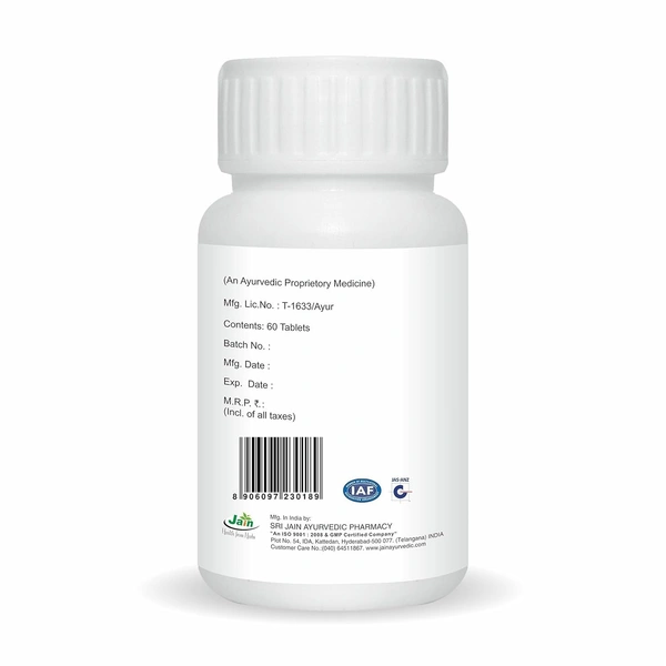 JAIN AYURVEDIC PHARM Janocid Tablets-Dr. Jain - 60 Tablet