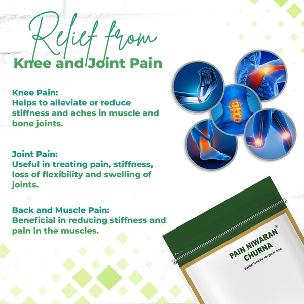 RAJASTHAN HERBALS  Pain Niwaran Churna - Rajasthan - 135gm