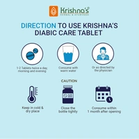 KRISHNA PHARMACY Diabic Care Tablets - Krishna'S - 80 Tablet