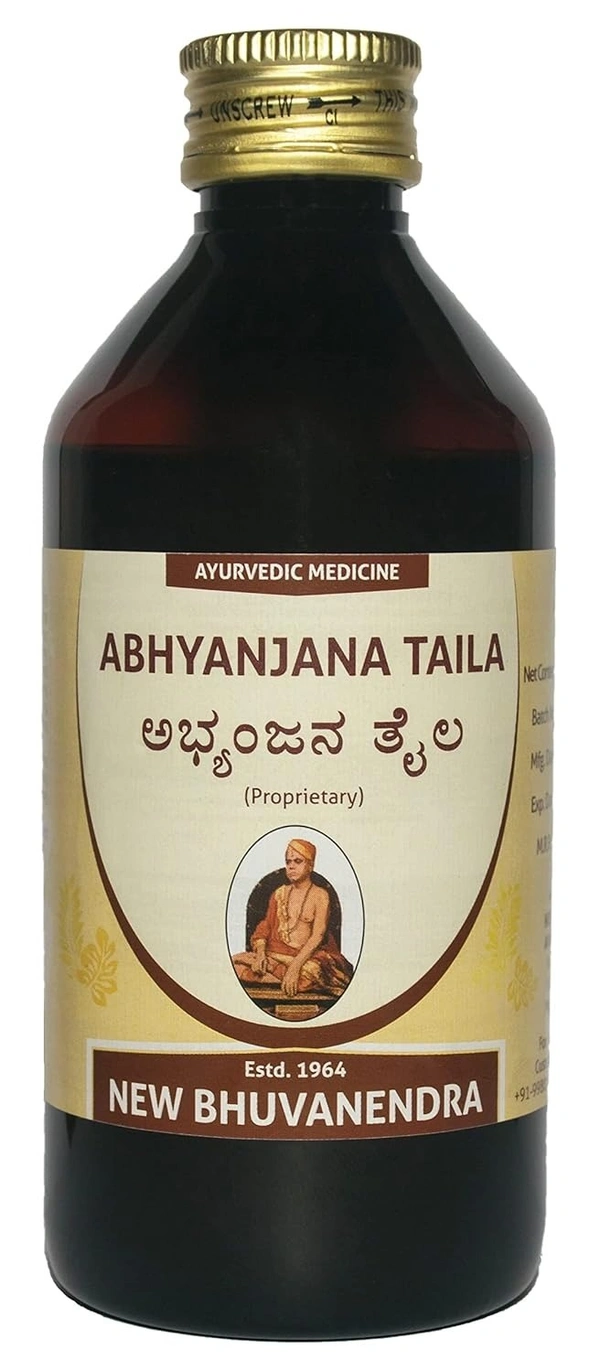 NEW BHUVANENDRA  Abhyanjana Taila - New Bhuvanendra - 200Ml