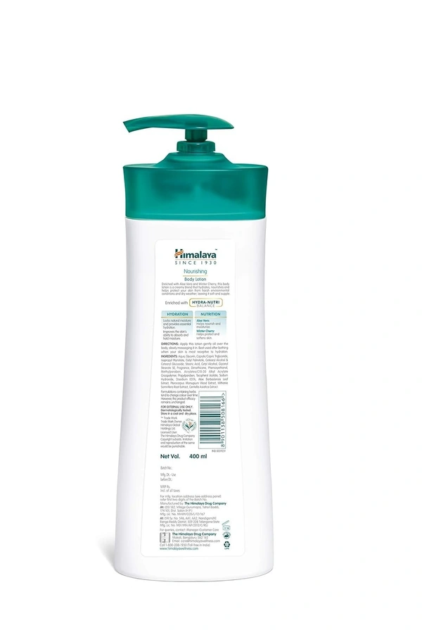 HIMALAYA DRUGS Soothing Body Lotion - Himalaya - 400Ml