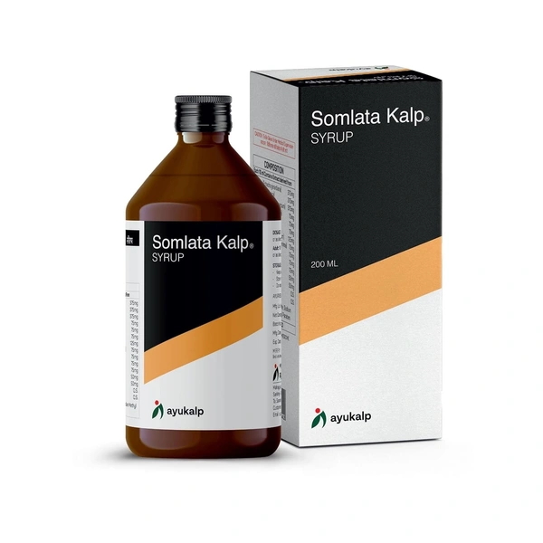 AYUKALPA UAP PHARMA Somlate Kalp Syrup - Ayukalp - 200Ml