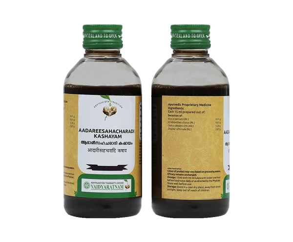 VAIDYARATHNAM Adarisahacharadi Kashayam - Vaidyarathnam  - 200ml