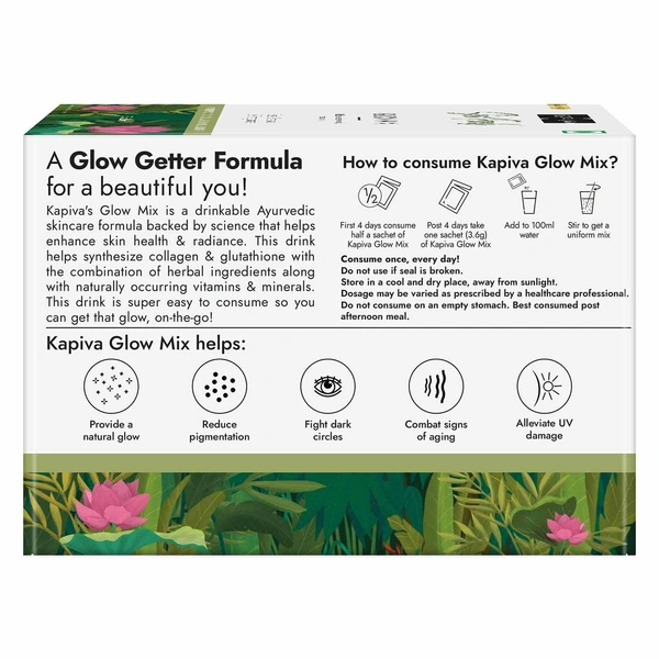 KAPIVA Skin Foods Glow Mix - Kapiva - 30Sachets