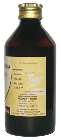 NEW BHUVANENDRA  Abhyanjana Taila - New Bhuvanendra - 200Ml