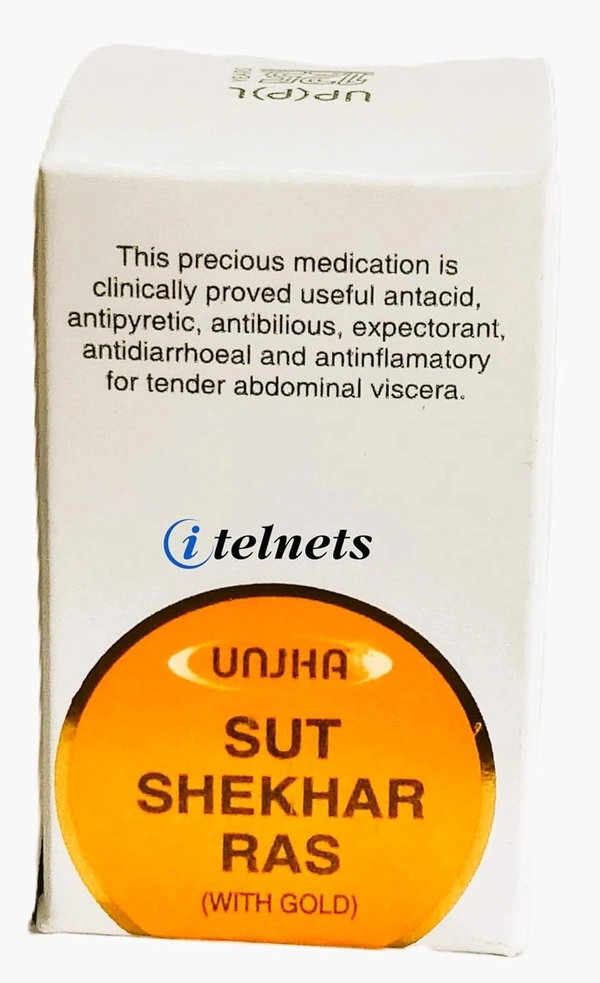 UNJHA Sutshekar Ras (Gold) - Unjha - 30 Tablets