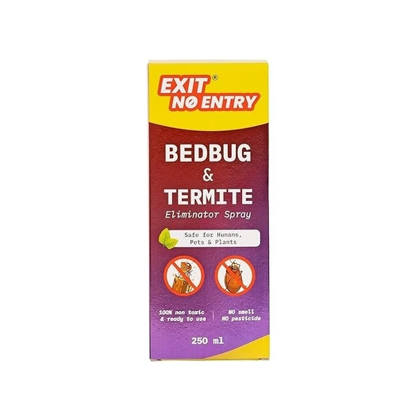 PRAGATHI INTERNATION Exit No Entry Bed bugs & Termite Eliminator Spray  - 250ml