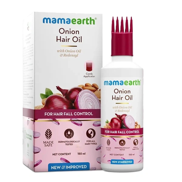 MAMA EARTH Onion Hair Oil - Mama Earth - 150Ml
