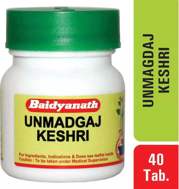 BAIDYANATH  Unmadgaj keshari - Baidyanath - 40Tablet