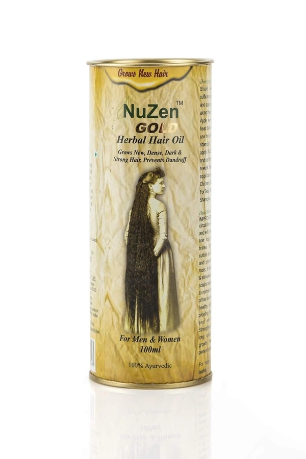 NUZEN HERBAL PVT LTD Nuzen Gold Hair Oil - Nuzen  - 100Ml